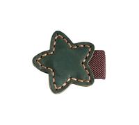 Leather Bookmark Double-Sided Magnetic Bookmarks Star Shape Book Page Marker Quality Durable Reading Accessories School Supplies 4 pcs(Green)