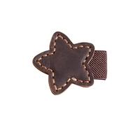 Leather Bookmark Double-Sided Magnetic Bookmarks Star Shape Book Page Marker Quality Durable Reading Accessories School Supplies 4 pcs(Grey)