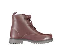 Leather Boot - male - U.S. Polo Assn. - Lace-up Boots - Red - 12 UK - Shoes 12 UK