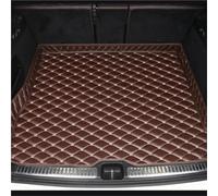 Leather Boot Mats Car Trunk Mats For BMW E60 G30 G60 5 Series Boot Liner Waterproof Floor Liner Tray Boot Mat Carpet Auto Accessories(COFFEE,X-1)