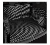 Leather Boot Mats For Subaru For Outback 2010-2020 The Trunk Cargo Leather Liner Car Boot Compartment Floor Carpet Mud Full Coverage Boot Liner(Black-B)