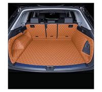 Leather Boot Mats For VW For Touareg 2019 2020 2021 Trunk Mats Boot Full Coverage Boot Liner(Brown)