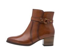 Leather Bootie - female - Tamaris - Heeled Boots - Brown - 5 UK - Shoes 5 UK