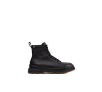 CAMPER Brutus+ Leather Lace-Up Ankle Boots with Zip and Lug Sole - Size: 39 - male