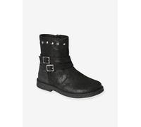 Leather Boots for Girls, Designed for Autonomy black
