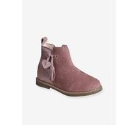 Leather Boots for Girls, Designed for Autonomy rose