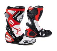 Leather Boots Racing Forma Ice Pro Red White Black
