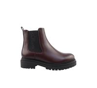Leather boots woman s.Oliver Chelsea Rouge 41