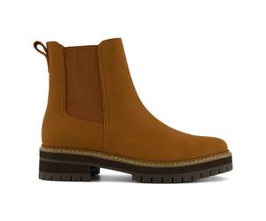 Leather boots woman Toms Bennet Marron 42