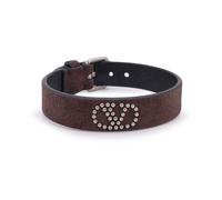 VALENTINO GARAVANI VLogo Suede Bracelet with Studs - Size: OS - male