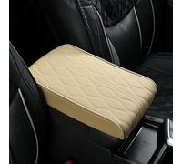 Leather Car Armrest Box Pad For Volvo XC40 XC60 XC90 V60 V90 V40 S60 S90, Universal Center Console Cover Armrest Cover Pads Waterproof Non-Slip Arm Rest Cushion Interior Accessories,C/Beige