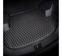 Leather Car Boot Liner Mat for Malibu 2015-2018, Anti-Slip Waterproof Anti-Scratch Rear Trunk Cargo Tray Protector, Interior Accessories,BlackWhite