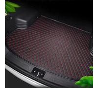 Leather Car Boot Mat, Anti-Scratch Auto Cargo Protector Tray Cover. For Ford Capri EV,C