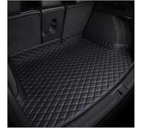 Leather Car Boot Mat for Audi RS6 Avant (C8) 2019 2020 2021 2022 2023 2024 2025+, Waterproof Rear Trunk Liner Anti-Scratch Cargo Protector Car Accessories,Black