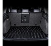 Leather Car Boot Mat for Kia Sorento MQ4 2021 2022 2023 7 Seats, Waterproof Non-Slip Trunk Carpet Protector Pad Cargo Tray Protector Boot Liner,Black