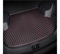 Leather Car Boot Mat for MG HS 2018-2023, Waterproof Rear Trunk Liner, Anti-Scratch Auto Cargo Protector Tray Cover, Dog Friendly Styling Accessory,Red