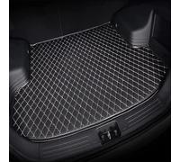 Leather Car Boot Mat for MG HS 2018-2023, Waterproof Rear Trunk Liner, Anti-Scratch Auto Cargo Protector Tray Cover, Dog Friendly Styling Accessory,Black