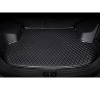 Leather Car Boot Mats for Audi A4 B9 Sedan 2015-2019 2020 2021 2022, Anti-Scratch Non-Slip Trunk Protector Pad Liner Auto Interior Accessories,Black
