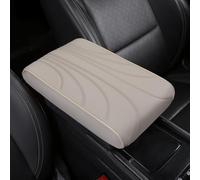 Leather Car Center Console Cover For Mini Hatch/Cabrio R50 R56 F55 F56 R52 R53 R57 F57 JCW/One/One D/Cooper, Comfortable Armrest Pad Arm Rest Box Cushion Waterproof Durable Interior Accessories