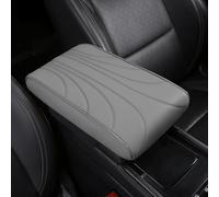 Leather Car Center Console Cover For Mini Hatch/Cabrio R50 R56 F55 F56 R52 R53 R57 F57 JCW/One/One D/Cooper, Comfortable Armrest Pad Arm Rest Box Cushion Waterproof Durable Interior Accessories