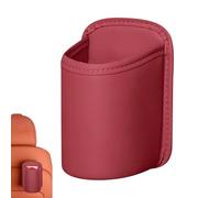 Leather Car Door Cup Holder Seat Back Water Bottle Organizer Storage Bag for Vehicle Interior Drink Holder Universal Fit for Most Cars Trucks SUVs