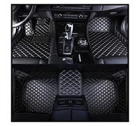 Leather Car Floor Mats Custom For A5 Coupe 2-door For Quattro Auto Foot Carpets Interior Accessories Water Proof Liners(Black beige)