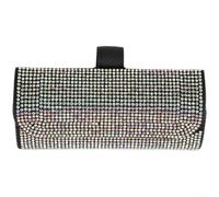Leather Car Glasses Holder with Studs One-Hand Use | leather build, metal studs decor, for durable daily use, protects lenses from scratches, sl ar interior upgrade