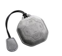 Leather Car Key Case Cover for Chery Jetour To for Genesis Traveller T2 X90 X70 X95 DASHING X-1 Plus DTC L9 Car Key Shell Keychain (Color : Grey A2-1)