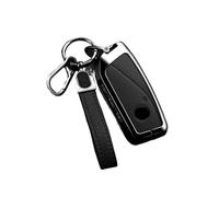 Leather Car Key Case Cover Shell For 7 Series G70 G09 XM U06 G81 M3 2023 I7 X7 G07 LCI IX I20 X1 U11 Protector Fob Auto Parts(Style 2 Black)