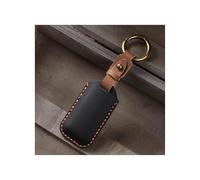 Leather Car Key Case Key Bag Car Key Cover Shell For Volvo S60 V60 S90 V90 Xc40 C40 Xc60 Xc90 For Polestar 2 3 4 5 6(Black)