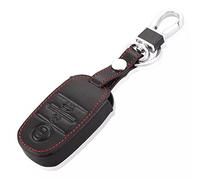 Leather Car Key Case Remote Protector Cover Bag Shell Keychain Accessories For KIA RIO K2 Cerato Optima K3 K5 Sportage QL Sorento 2016-2018