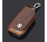 Leather, Car Key Cases, Remote Control Fobs Protect Cover, Keychain, Zipper Wallet Holder, Decoration Accessories, For Suzuki Across Ertiga Swift Vitara SX4 S-Cross Jimny,C