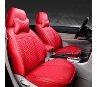 Leather Car Seat Cover Special For Kia K2 K3 K4 K5 For For Cerato For Sportage For Optima For Maxima For Carnival Car Seat Seat Cover(Red,No pillow)