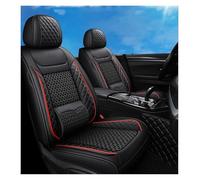 Leather Car Seat Covers For A3 8p 8l For Sportback A4 B7 For Avant B5 B8 A6 C7 For Avant A5 For Sportback A6 C5 100 C4 Q5 Q7 Car Seat Protectors(Black Red 4pcs)