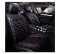 Leather Car Seat Covers For Kia For Ceed 2017 For Cerato K3 For Sportage 3 For Rio 4 For Soul For Sorento For Spectra Accessories Covers Car Seat Covers(Black red no pillow)