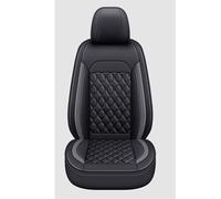 Leather Car Seat Covers Full Set for Honda Pilot 2016-2026, Auto Seat Cushion Protectors Nonslip Waterproof Protectors Interior Accessories,C/Black-grey-Standard