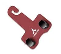 Leather Car Seat Hooks for Mitsubishi Colt 5 Doors 2004 2005 2006 2007 2008 2009 2010, Car Seat Back Organizer Hooks, Double Hook for Headrest, Auto Storage Hangers, Multifunctional Seat Hanger, One