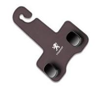 Leather Car Seat Hooks for Peugeot 308 CC 2008 2009 2010 2011 2012 2013 2014 2015, Car Seat Back Organizer Hooks, Double Hook for Headrest, Auto Storage Hangers, Multifunctional Seat Hanger, One