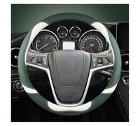 Leather Car Steering Wheel Cover Auto Accessories For Opel For Astra J 2010 2011 2012 2013 2014 2015 Car Steering Wheel Protective Cove(GREEN)