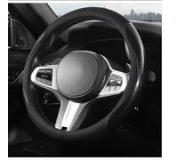 Leather Car Steering Wheel Cover For Acura MDX RDX ZDX RL TL CDX TLX TSX RSX Steering Covers Car Styling Accessories Practical and Comfortable(Black)