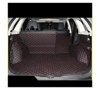 Leather Car Trunk For Crv Cr-v 2012 2013 2014 2015 2016 4rd Generation Mat Cargo Liner Car Boot Liner Mat Protector(Black Red 4pcs)