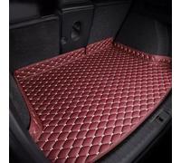 Leather Car Trunk Mat for Lexus UX 250h Hybrid 2019-2022, All Weather Carpet Cargo Liner Boot Protector High Edges Anti Slip Waterproof Floor Liners Auto Accessories, Wine-Red