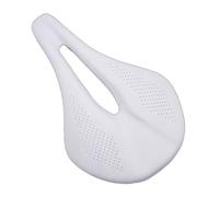 Leather Carbon Fiber Race Bicycles Seat Breathable Cushion Seat Comfortable Road Bike Riding Saddle Cycling Parts Hollow Saddle Seats Cycling Shock Absorbing Bike Part Breathable Cushion Non