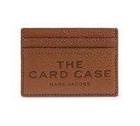 Leather card case, female, Marc Jacobs, Wallets & Cardholders, Brown, ONE SIZE, Accessories ONE SIZE