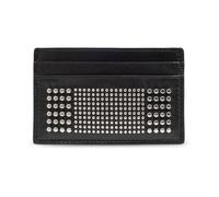 Leather card case - male - Alexander McQueen - Wallets & Cardholders - Black - ONE SIZE - Accessories ONE SIZE