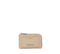 Mandarina Duck Mellow Leather Cc Holder 2 Woman Wallet Beige,Brown Woman