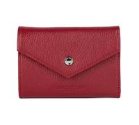 Leather Cardholder with Snap Closure - female - Lancaster - Wallets & Cardholders - Red - ONE SIZE - Accessories ONE SIZE