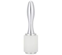 Leather Carving Hammer with Nylon Head and Wooden Handle, Leathercraft Mallet for Stamping and Engraving, Durable Aluminum Alloy Tool for DIY Leather Art Projects (White)