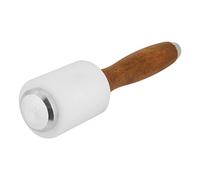 Leather Carving Mallet Hammer with Wood Handle and Nylon Head, Durable Craft Tool for Precision Impressions - Comfortable Grip for Extended Use, Ideal for Leathercraft Artists an