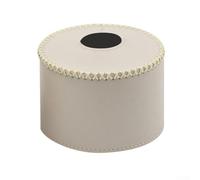 Leather Case for Gas Tanks Protect Your 230g and 450g Canisters When Camping (S white)